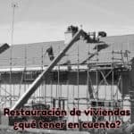 Restauración de viviendas en Valencia