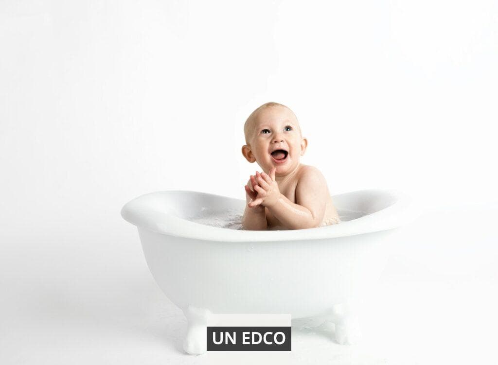 boy in bathtub bathing