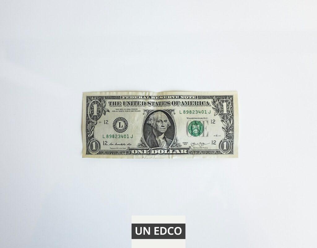 1 U.S. dollar banknote
