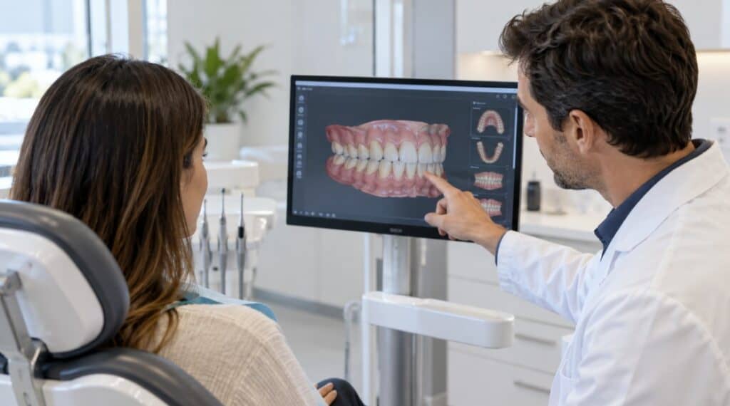 Estudio digital previo a un tratamiento de ortodoncia